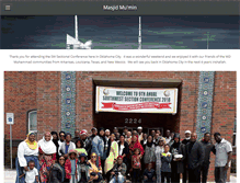 Tablet Screenshot of masjidmuminokc.org